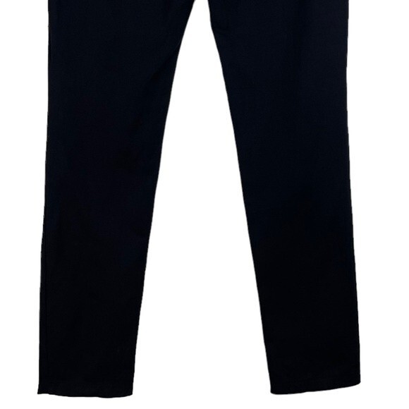 Eileen Fisher Black Stretch Ponte Pull-On Slim Fit Pants Small Officewear Career - Picture 11 of 13
